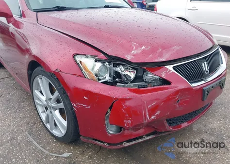 2006 Lexus Is 250 из США, поврежденный, VIN JTHBK262X65019205